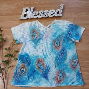 🌿🪻 Coco's CloZet women's top shirt size Large 🪻🌿